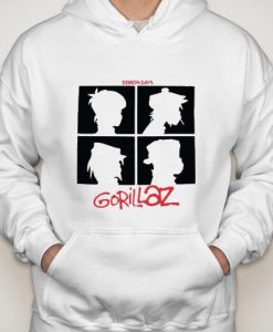 Gorillaz Demon Days Hoodie Gift Shirt Sweater Custom Clothing Unisex - gorillaz demon days shirt roblox