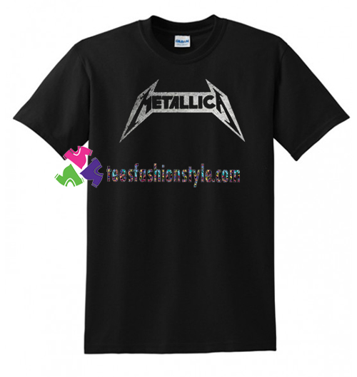 Metallica Logo T Shirt gift tees unisex adult cool tee shirts
