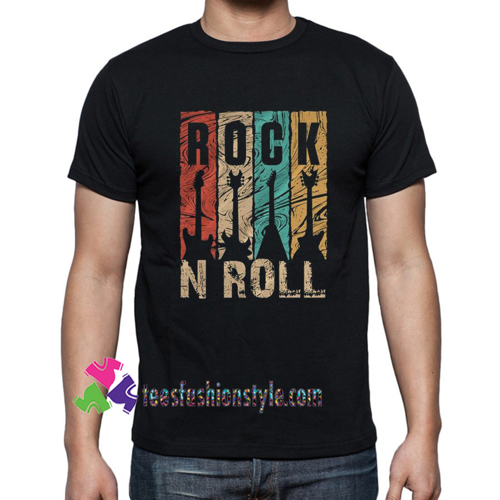 Band Guitar Vintage, Rock And Roll, Season tee shirts